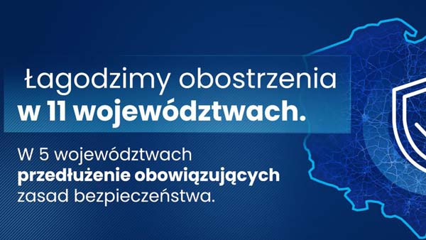 Zmiana obostrzeń przed majówką. Polska podzielona na dwie strefy.