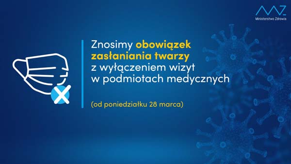 Znikają obostrzenia!